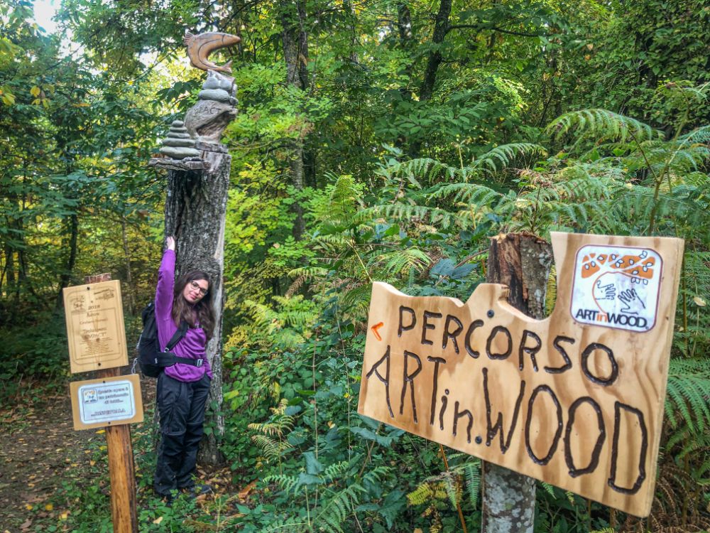 Percorso art in wood di zocca