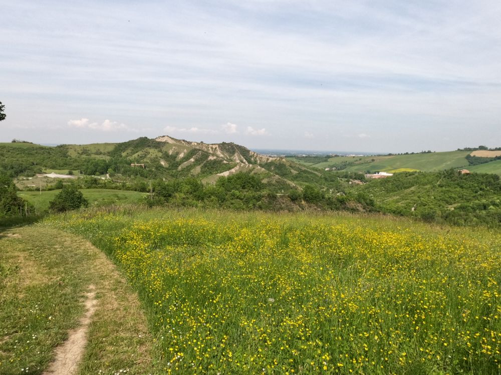 vista sulle salse di nirano