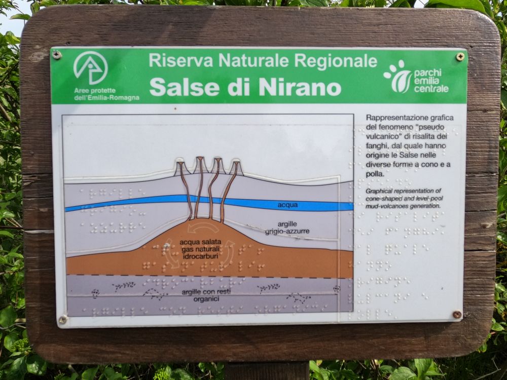 reazione chimica alle salse di nirano