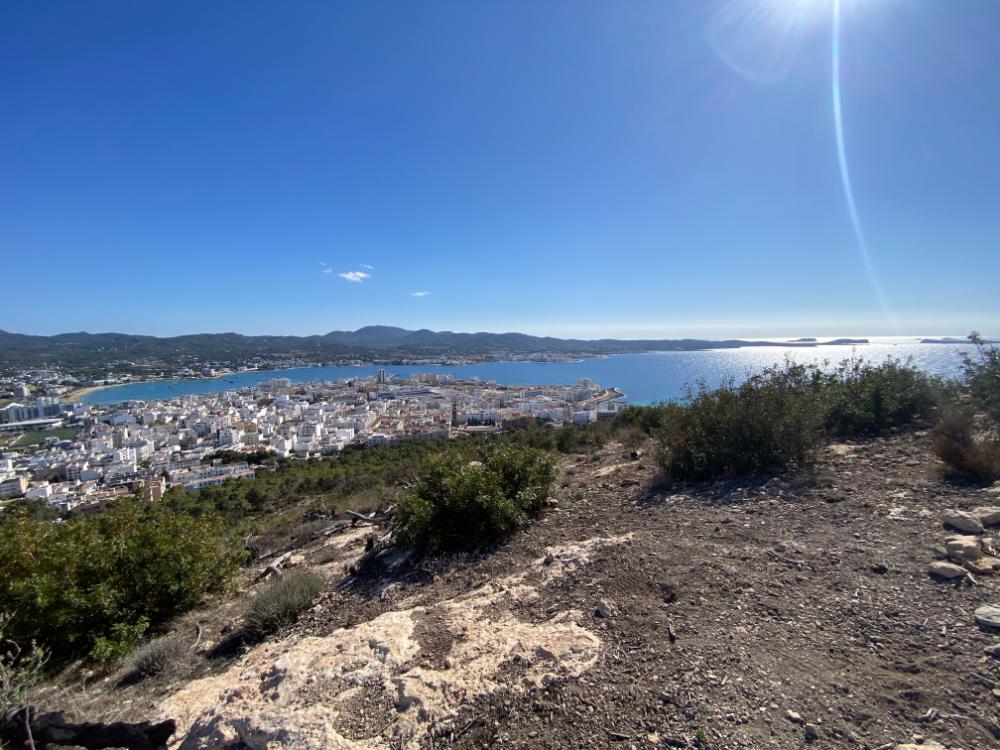 vista da Capella de Sa Talaia, ibiza