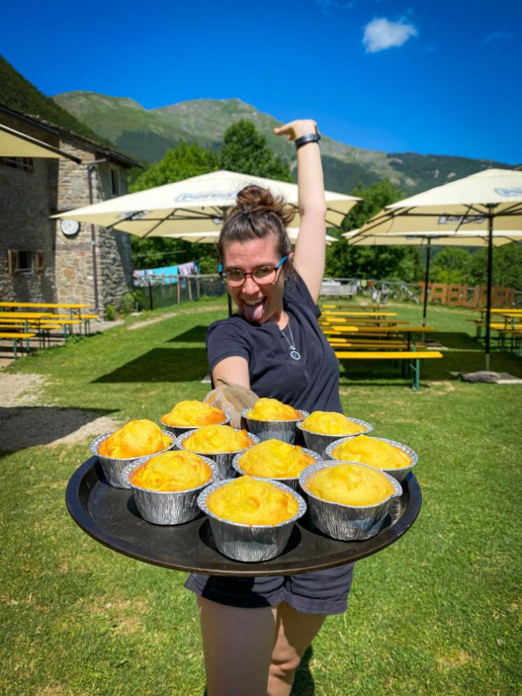 lavorare al rifugio taburri in appennino modenese